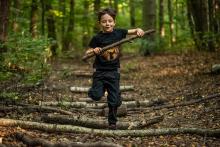 Wyniki konkursu fotograficznego "W lesie dzieci się nie nudzą"