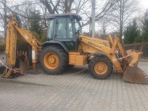 Ogłoszenie o sprzedaży pojazdu – koparko – ładowarki CASE 580 SLE